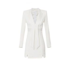 Elisabetta Franchi Mini Dress With Tailored Silhouette - NWT